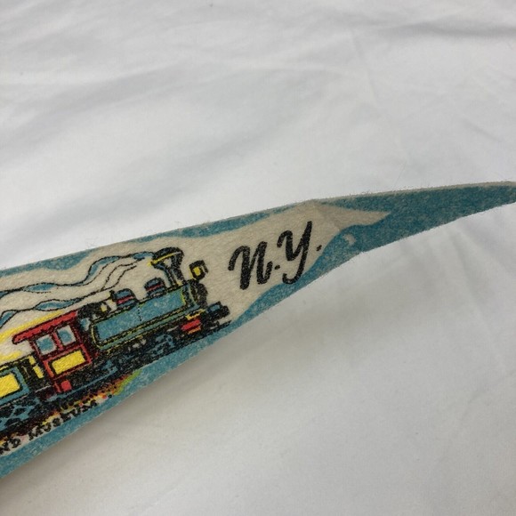 Rare VINTAGE BASEBALL Hall Of Fame COOPERSTOWN Village Of Museum FELT PENNANT 25 - Picture 11 of 12